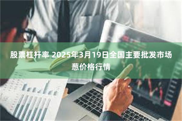 股票杠杆率 2025年3月19日全国主要批发市场葱价格行情