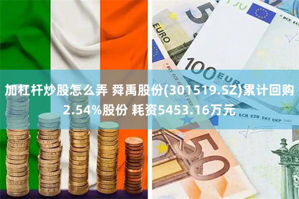 加杠杆炒股怎么弄 舜禹股份(301519.SZ)累计回购2.